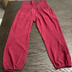 Lululemon Maternity super high rise wide leg 10